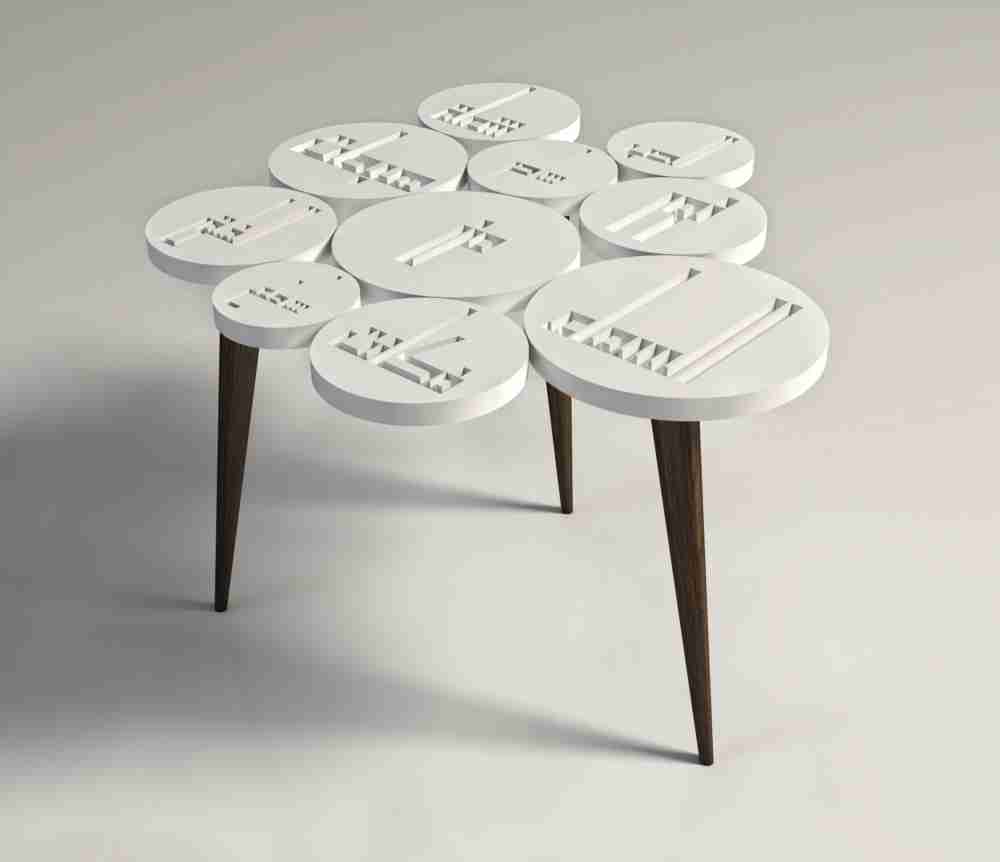 CLAUDI, SIDE TABLE